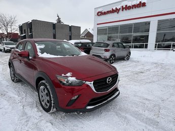 Mazda CX-3 GX AWD I JAMAIS ACCIDENTÉ I  ENTRETIENS CHEZ LE CONCESSIONNAIRE I  CAMERA I BLUETOOTH 2019