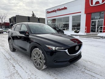 Mazda CX-5 GT AWD JAMAIS ACCIDENTÉ I CUIR I TOIT OUVRANT I MAGS I CARPLAY I SIEGES CHAUFFANTS I SECURITE ACTIVE 2021