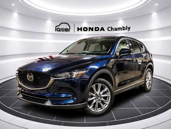 Mazda CX-5 GT AWD IMPECCABLE I CUIR I TOIT OUVRANT I SIEGES CHAUFFANTS I MAGS I SECURITE ACTIVE 2021