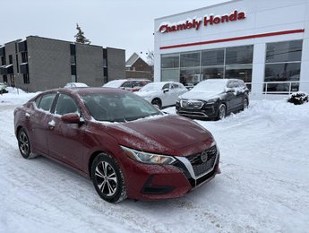 Nissan Sentra SV JAMAIS ACCIDENTÉ I CARPLAY I MAGS I DEMARREUR I SIEGES CHAUFFANTS I CAMERA I 2021