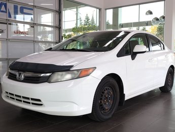 2012 Honda Civic Sdn LX MANUEL INSPECTÉ BAS MILLAGE