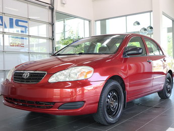 Toyota Corolla CE MANUEL AIR CLIM TRES PROPRE  INSPECTÉ 2008