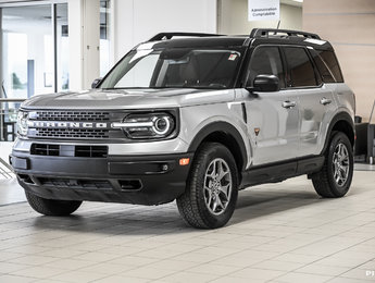 Ford BRONCO SPORT Badlands | TOIT | ENS HAUT NIVEAU | TOW PACK 2023