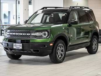 2024 Ford BRONCO SPORT Badlands | DÉMO 5.99% | 2.0 | AWD | TOIT |