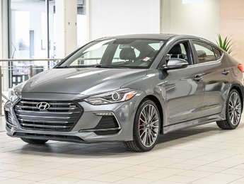 Hyundai Elantra Sport | 1.6L TURBO | VOLANT/SIÈGES CHAUFFANTS 2018
