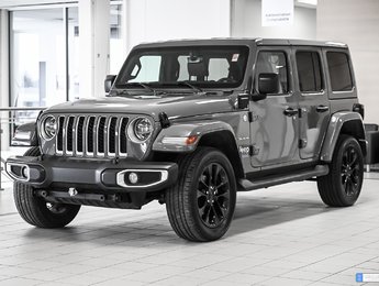 2021 Jeep Wrangler 4xe Unlimited Sahara 4XE | 4x4 | CUIR | VOLANT CHAUF.