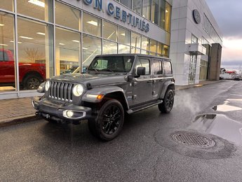 Jeep Wrangler 4xe Unlimited Sahara 4XE | 4x4 | CUIR | VOLANT CHAUF. 2021