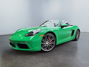 2023 Porsche 718 Boxster S  Burmester, Sport Chrono & Prem Pack,