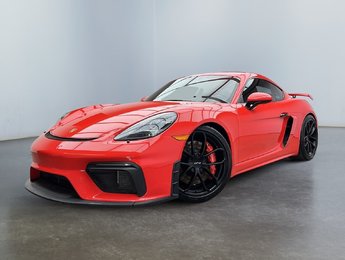 Porsche 718 Cayman GT4 Chrono Package, manual 2020