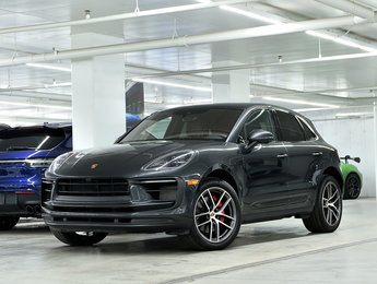 2022 Porsche Macan S AWD / Premium Package Plus / Trailer Hitch