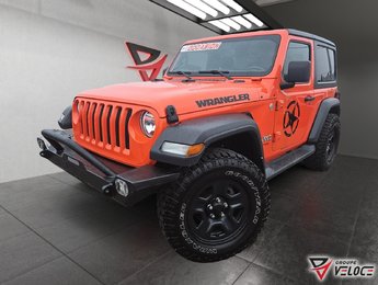 Jeep Wrangler Sport *MANUEL, AIR CLIMATISÉ, 2 PORTES* 2018