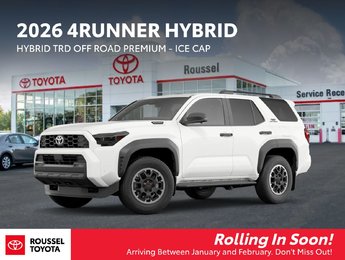 2026 Toyota 4Runner Hybrid TRD Off Road Premium