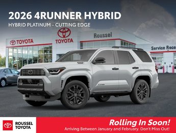 2026 Toyota 4Runner Hybrid Platinum