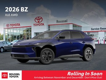 Toyota BZ XLE AWD 2026