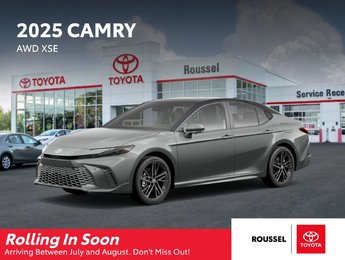 2025 Toyota Camry Hybrid XSE AWD