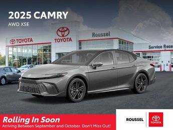 Toyota Camry Hybrid XSE AWD 2025