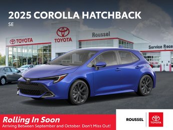 2025 Toyota Corolla Hatchback XSE