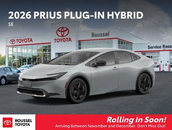 Toyota Prius Plug-in Hybrid SE 2026