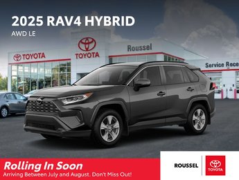 2025 Toyota RAV4 Hybrid LE