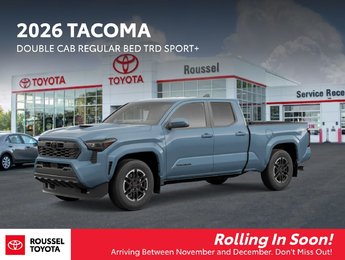 2026 Toyota Tacoma TRD Sport Plus