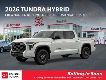 2026 Toyota Tundra Hybrid LIMITED TRD OFF ROAD