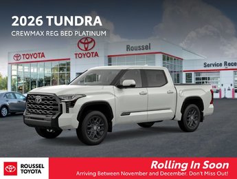 Toyota Tundra PLATINUM 2026