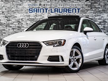 Audi A3 2.0T KOMFORT TOIT PANORAMIQUE CUIR KEYLESS 2019