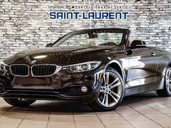 2018 BMW 4 Series 430i xDrive AWD TOIT RIGIDE DÉCAPOTABLE NAVIGATION