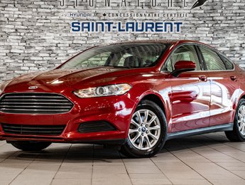 2015 Ford Fusion S AUTOMATIQUE CAMERA A/C BLUETOOTH CRUISE