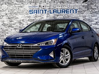 Hyundai Elantra PREFERRED SIÈGES CHAUFFANTS CAMERA APPLE CARPLAY 2020