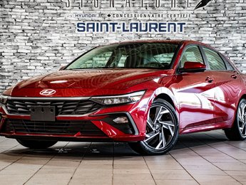 Hyundai Elantra PREFERRED TECH TOIT CAMERA CARPLAY VOLANT CHAUFFANT 2024