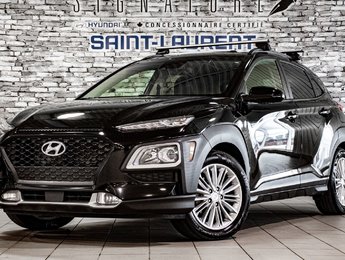 Hyundai Kona LUXURY AWD TOIT CUIR CARPLAY SIEGE CHAUFFANT 2020