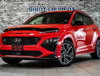 2023 Hyundai Kona N LINE ULTIMATE AWD TOIT CARPLAY NAVIGATION CUIR