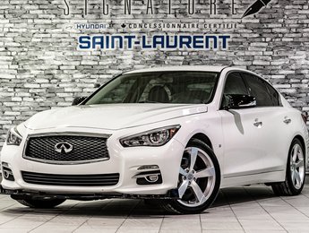 Infiniti Q50 SPORT V6 3.7L AWD CAMERA CUIR VITRES TEINTÉES 2015