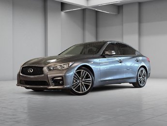 Infiniti Q50 3.0T SPORT AWD TOIT CUIR CHAUFFANTS CAM NAVI 2016