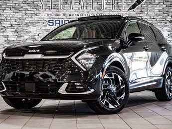 Kia Sportage EX PREMIUM AWD CUIR INT.ROUGE TOIT PAN CARPLAY CAM 2023