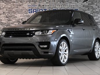 Land Rover Range Rover Sport V8 SC DYNAMIC 4X4 TOIT OUVRANT CUIR NAVIGATION 2017