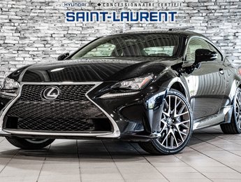 Lexus RC RC 350 AWD F-SPORT CUIR TOIT NAV CAM 2018