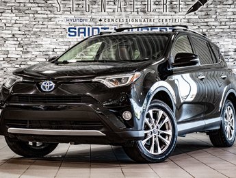 Toyota RAV4 Hybrid LIMITED AWD TOIT OUVRANT NAVIGATION CUIR 2016