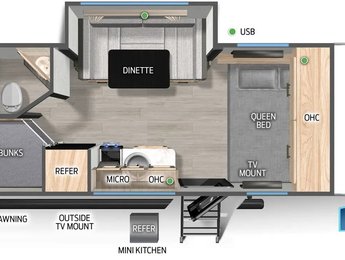 2026 Forest River WOLF PUP CKT17JW