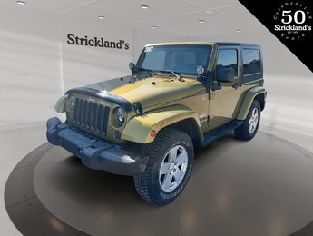 2007 Jeep Wrangler Sahara 2D Utility 4WD