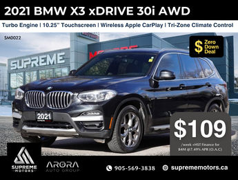 2021 BMW X3 XDrive30i