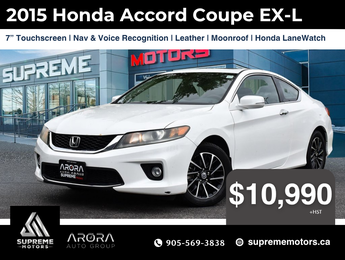 2015 Honda Accord Coupe EX-L w/Navi