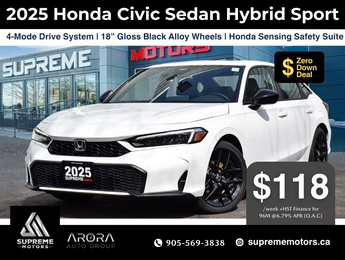 2025 Honda Civic Sedan Hybrid Sport