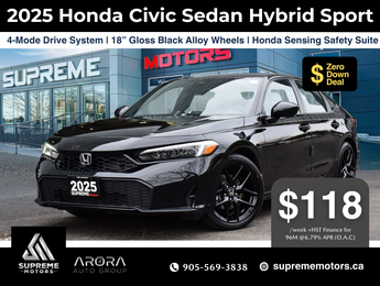 2025 Honda Civic Sedan Hybrid Sport