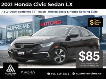 2021 Honda Civic Sedan LX