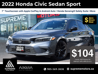 2022 Honda Civic Sedan Sport