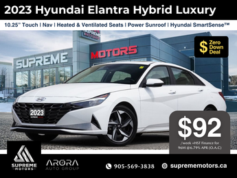 2023 Hyundai Elantra Hybrid LUXURY HYBRID