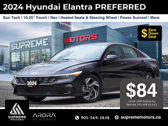 2024 Hyundai Elantra PREFERRED WITH SUN TECH