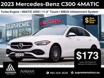 2023 Mercedes-Benz C-Class C300 4MATIC SEDAN
